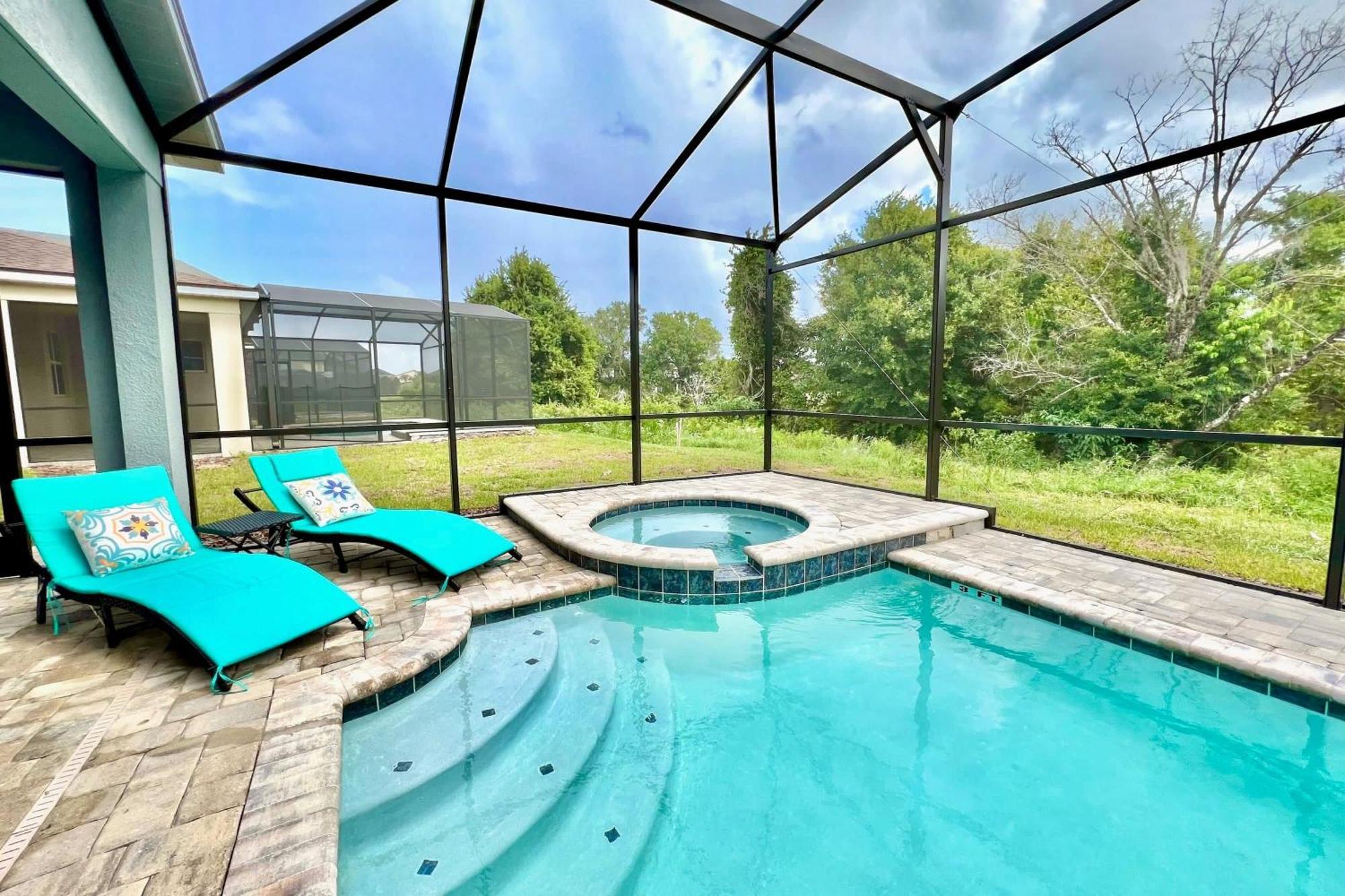 Stunning Rare Lake Front 7Br Holiday Home - Sleeps 14 - Pool, Hot Tub, & Games! Orlando Exterior photo