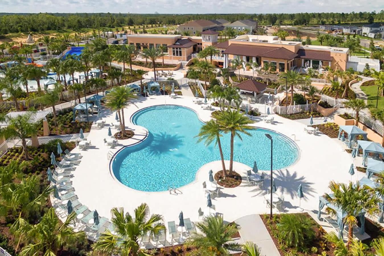 Stunning Rare Lake Front 7Br Holiday Home - Sleeps 14 - Pool, Hot Tub, & Games! Orlando Exterior photo